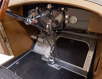 Interior 1926 Duesenberg A 1060/1453 Touring by Millspaugh & Irish