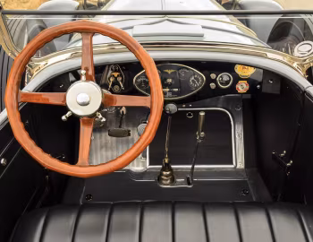 Painel frontal 1922 Duesenberg A 798/1366 Touring by Millspaugh & Irish