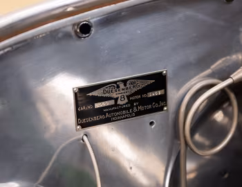 1926 Duesenberg A 1060/1453 Touring by Millspaugh & Irish