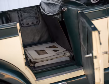 Interior 1925 Duesenberg A 1080/1476 Touring by Millspaugh & Irish