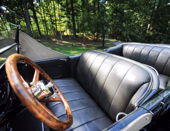 Інтер'єр 1923 Duesenberg A 977/1373 Sport Phaeton by Fleetwood