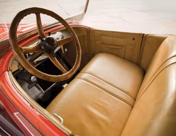 Painel frontal 1925 Duesenberg A Phaeton 5-Passenger