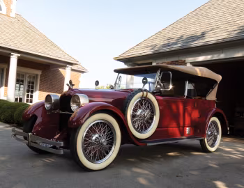 1923 Duesenberg A Touring by Millspaugh & Irish