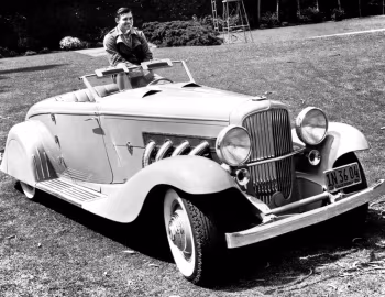 Duesenberg JN 560/2585 Convertible Coupe SWB by Bohman & Schwartz, Clark Gable