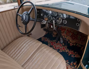 Interior 1930 Duesenberg J 306/2402 Limousine LWB by Willoughby
