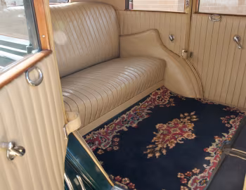 Interior 1930 Duesenberg J 306/2402 Limousine LWB by Willoughby