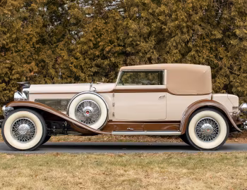 1929 Duesenberg J 394/2474 Convertible Victoria SWB by Rollston
