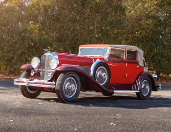 1931 Duesenberg J 338/2350 Convertible Sedan SWB by LeBaron