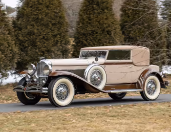 1929 Duesenberg J 394/2474 Convertible Victoria SWB by Rollston