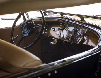 Interior 1935 Duesenberg J 537/2558 Dual Cowl Phaeton SWB by LaGrande-Union City