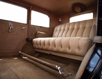 Interior 1931 Duesenberg J 430/2438 7-passenger Limousine LWB by Willoughby