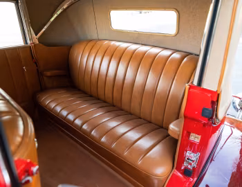 Interior 1931 Duesenberg J 338/2350 Convertible Sedan SWB by LeBaron