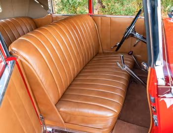 Interior 1931 Duesenberg J 338/2350 Convertible Sedan SWB by LeBaron