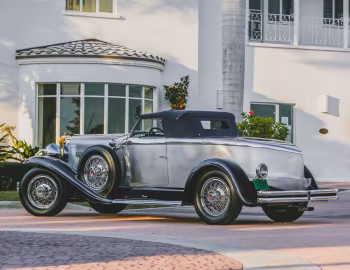 1929 Duesenberg J 414/2199 Disappearing Top Torpedo Convertible Coupe SWB by Murphy