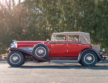 1931 Duesenberg J 338/2350 Convertible Sedan SWB by LeBaron