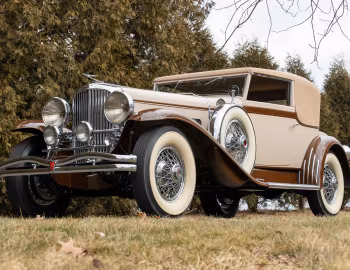 1929 Duesenberg J 394/2474 Convertible Victoria SWB by Rollston