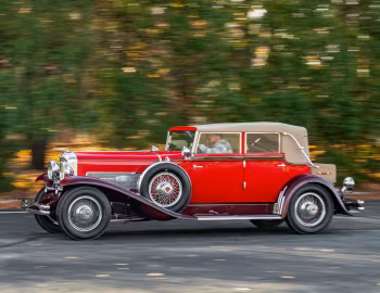 1931 Duesenberg J 338/2350 Convertible Sedan SWB by LeBaron