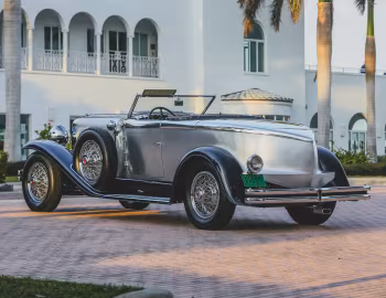 1929 Duesenberg J 414/2199 Disappearing Top Torpedo Convertible Coupe SWB by Murphy