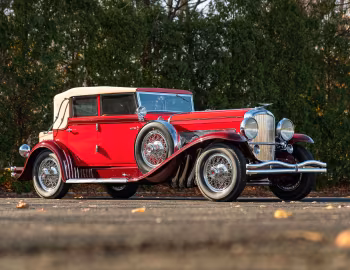 1931 Duesenberg J 338/2350 Convertible Sedan SWB by LeBaron