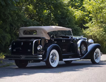 1935 Duesenberg J 537/2558 Dual Cowl Phaeton SWB by LaGrande-Union City