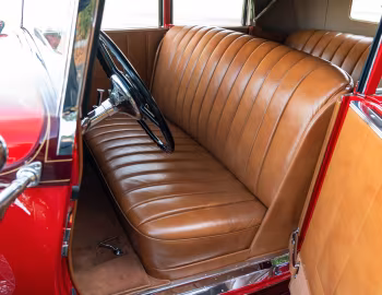 Interior 1931 Duesenberg J 338/2350 Convertible Sedan SWB by LeBaron