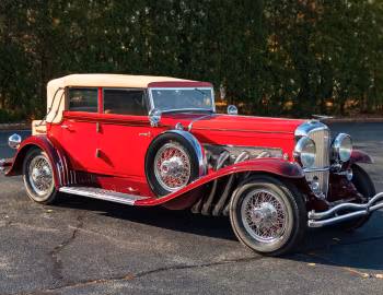 1931 Duesenberg J 338/2350 Convertible Sedan SWB by LeBaron
