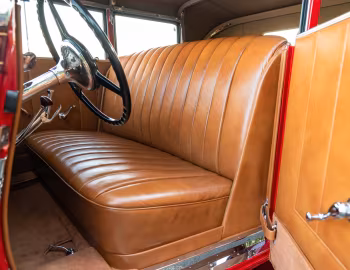 Interior 1931 Duesenberg J 338/2350 Convertible Sedan SWB by LeBaron