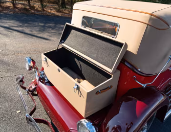 Porta-malas 1931 Duesenberg J 338/2350 Convertible Sedan SWB by LeBaron