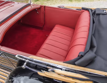 Interior 1932 Duesenberg J 474/2481 Dual Cowl Phaeton LWB by LaGrande