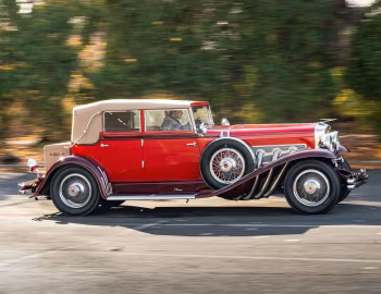 1931 Duesenberg J 338/2350 Convertible Sedan SWB by LeBaron