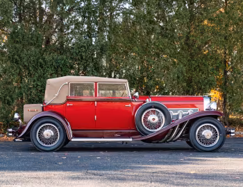 1931 Duesenberg J 338/2350 Convertible Sedan SWB by LeBaron