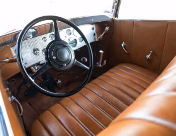 Interior 1931 Duesenberg J 338/2350 Convertible Sedan SWB by LeBaron