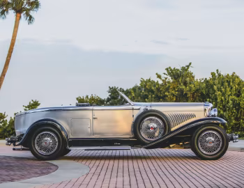 1929 Duesenberg J 414/2199 Disappearing Top Torpedo Convertible Coupe SWB by Murphy