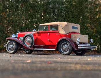 1931 Duesenberg J 338/2350 Convertible Sedan SWB by LeBaron
