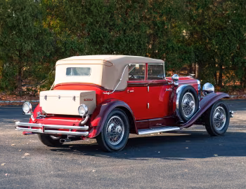 1931 Duesenberg J 338/2350 Convertible Sedan SWB by LeBaron