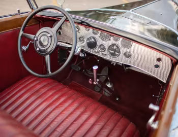 Interior 1929 Duesenberg J 103/2127 Convertible Berline LWB by LeBaron