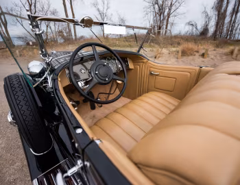 Painel frontal 1929 Duesenberg J 121/2177 Sweep Panel Phaeton SWB by LeBaron
