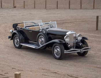 1929 Duesenberg J 121/2177 Sweep Panel Phaeton SWB by LeBaron
