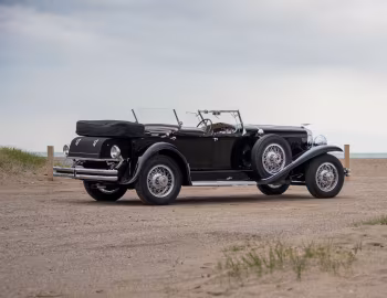 1929 Duesenberg J 121/2177 Sweep Panel Phaeton SWB by LeBaron