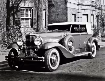 1929 Duesenberg J 140/2166 Convertible Sedan SWB by Murphy