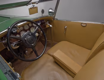 Painel frontal 1929 Duesenberg J 142/2165 Convertible Coupe SWB by Murphy