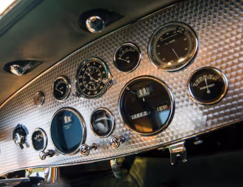 Комбінація приладів 1929 Duesenberg J 147/2168 Convertible Coupe SWB by Murphy