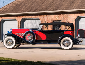 1933 Duesenberg J 281/2355 Dual Cowl Phaeton SWB by LaGrande