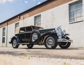 1929 Duesenberg J 355/2225 Convertible Sedan SWB by Murphy