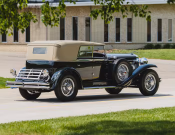 1929 Duesenberg J 355/2225 Convertible Sedan SWB by Murphy