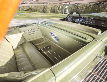 Interior Duesenberg J 356/2571 LWB Derham Tourster Re-creation by Ted Billings '1932