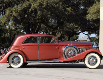 1931 Duesenberg J 365/2385 Sunroof Sedan LWB by Franay