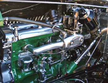 Sob o capô 1933 Duesenberg J 384/2535 Convertible Victoria SWB by Rollston