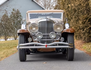 1929 Duesenberg J 394/2474 Convertible Victoria SWB by Rollston