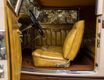 Interior 1929 Duesenberg J 394/2474 Convertible Victoria SWB by Rollston